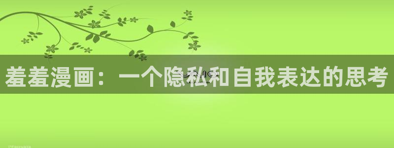 风车动漫网：羞羞漫画：一个隐私和自我表达的思考