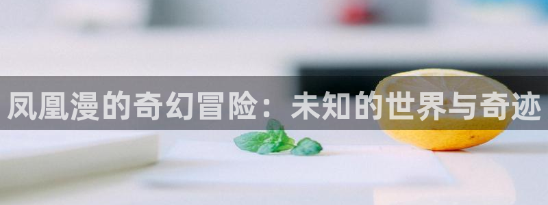 风车动漫下载入口：凤凰漫的奇幻冒险：未知的世界与奇迹